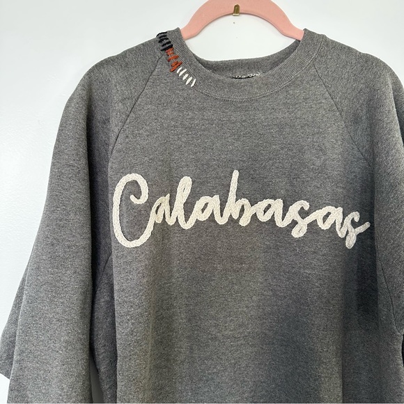 Hand Embroidered Vintage Crew - Calabasas - Picture 2 of 7